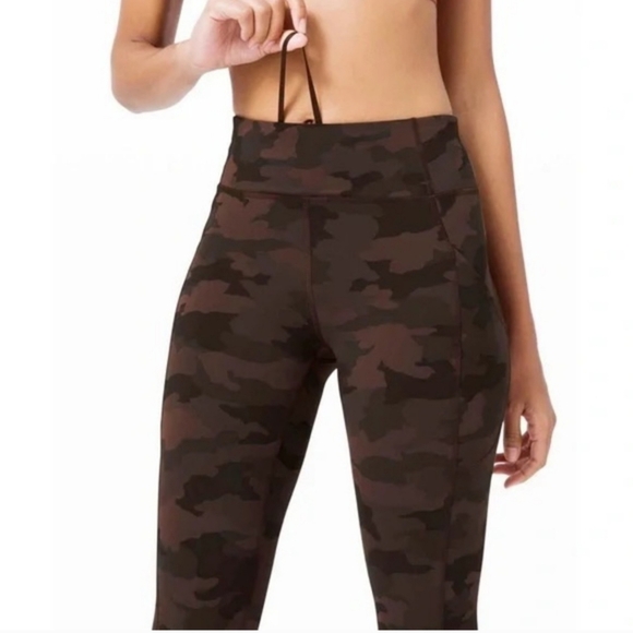 Lululemon Invigorate High Rise Military Print Leggings - Picture 3 of 9